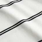 MULTI BORDER S/S TEE #WHITE [FSC241-70101]