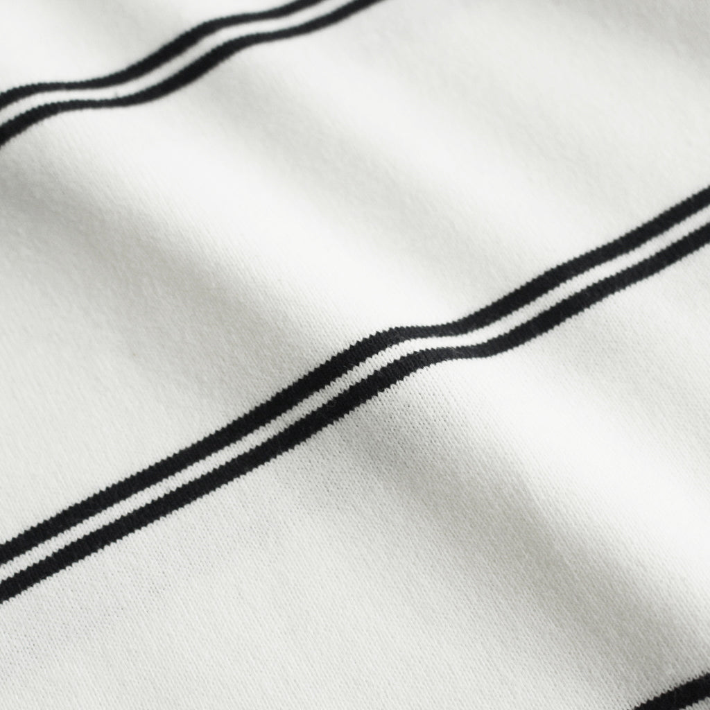 MULTI BORDER S/S TEE #WHITE [FSC241-70101]