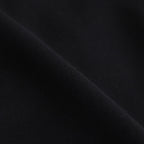 ELASTIC HIGH GAUGE SWEAT HALF ZIP P/O #INK BLACK [A24AP01NU]