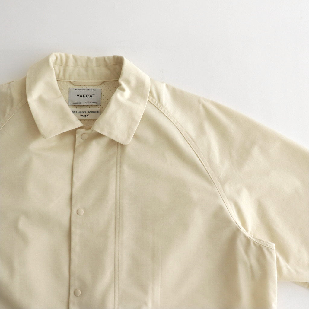 ZIP COAT SHORT #natural white [13551]