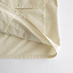 ZIP COAT SHORT #natural white [13551]