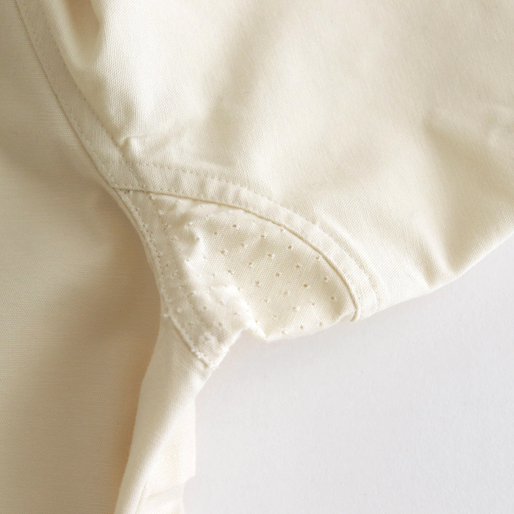 ZIP COAT SHORT #natural white [13551]