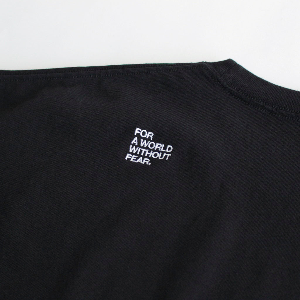 VIBTEX for FreshService S/S CREW NECK TEE #BLACK [FSW-23-TE_270]