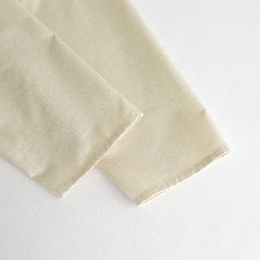 ZIP COAT SHORT #natural white [13551]