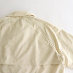 ZIP COAT SHORT #natural white [13551]