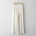 Satin Easy Wide Pants #KINARI [GL241-40226C]