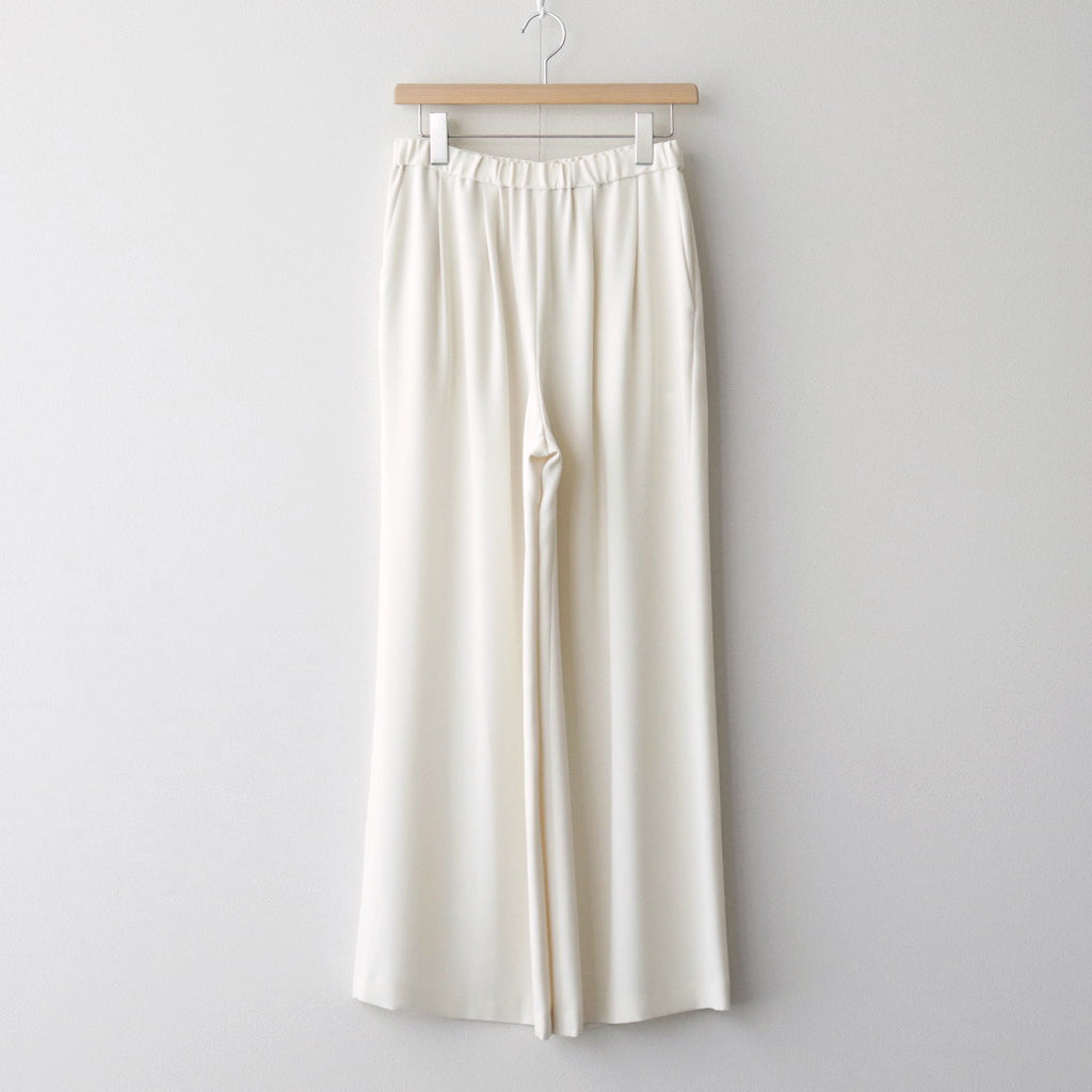 Satin Easy Wide Pants #KINARI [GL241-40226C]