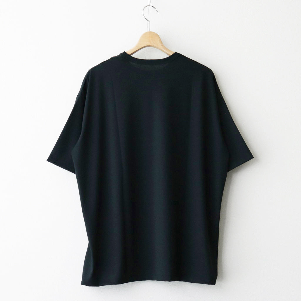 Wool CorduraR S/S Tee #BLACK [GU241-70301B]