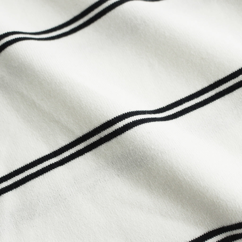 MULTI BORDER L/S TEE #WHITE [FSC241-70102]