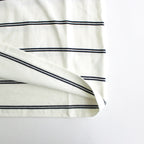 MULTI BORDER L/S TEE #WHITE [FSC241-70102]