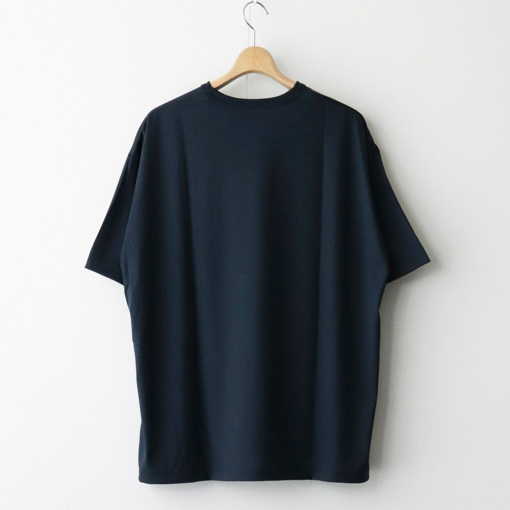 Wool CorduraR S/S Tee #NAVY [GU241-70301B]