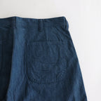 US NAVY PANTS WIDE #indigo 10w [23641]