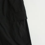 DRY TYPEWRITER UTILITY CARGO PANTS #BLACK [FSC241-40105B]