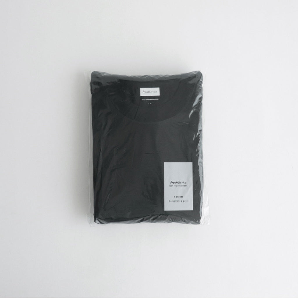 2-PACK CORPORATE S/S TEE #BLACK [FSP243-70013B]