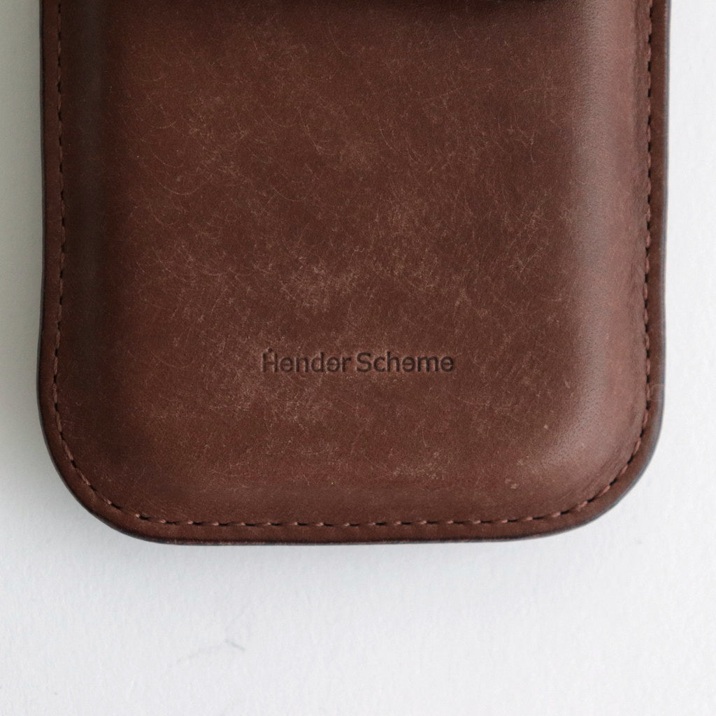 flap card case #choco [tq-rc-fcc]