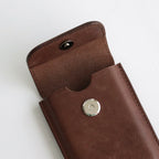 flap card case #choco [tq-rc-fcc]