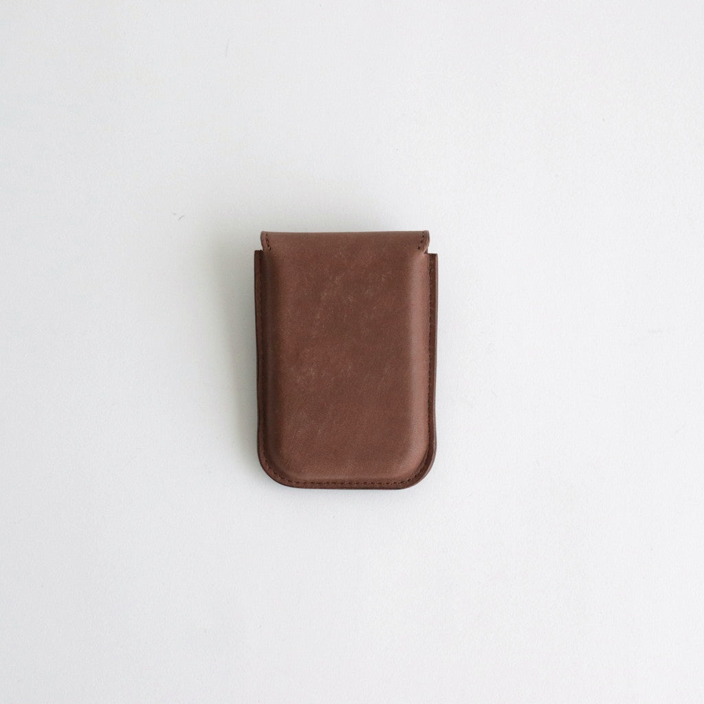 flap card case #choco [tq-rc-fcc]