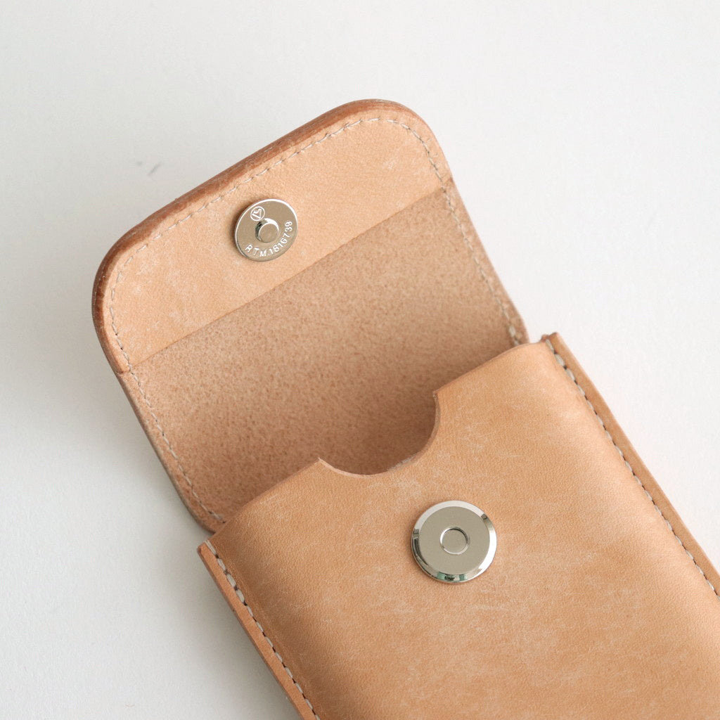 flap card case #natural [tq-rc-fcc]