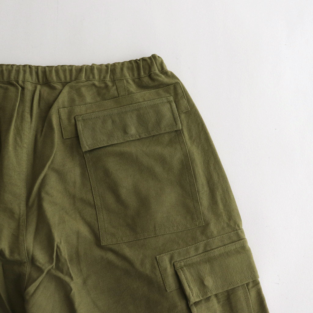 PEACE PANTS #OLIVE [SAW23TRPEASLUOLI]