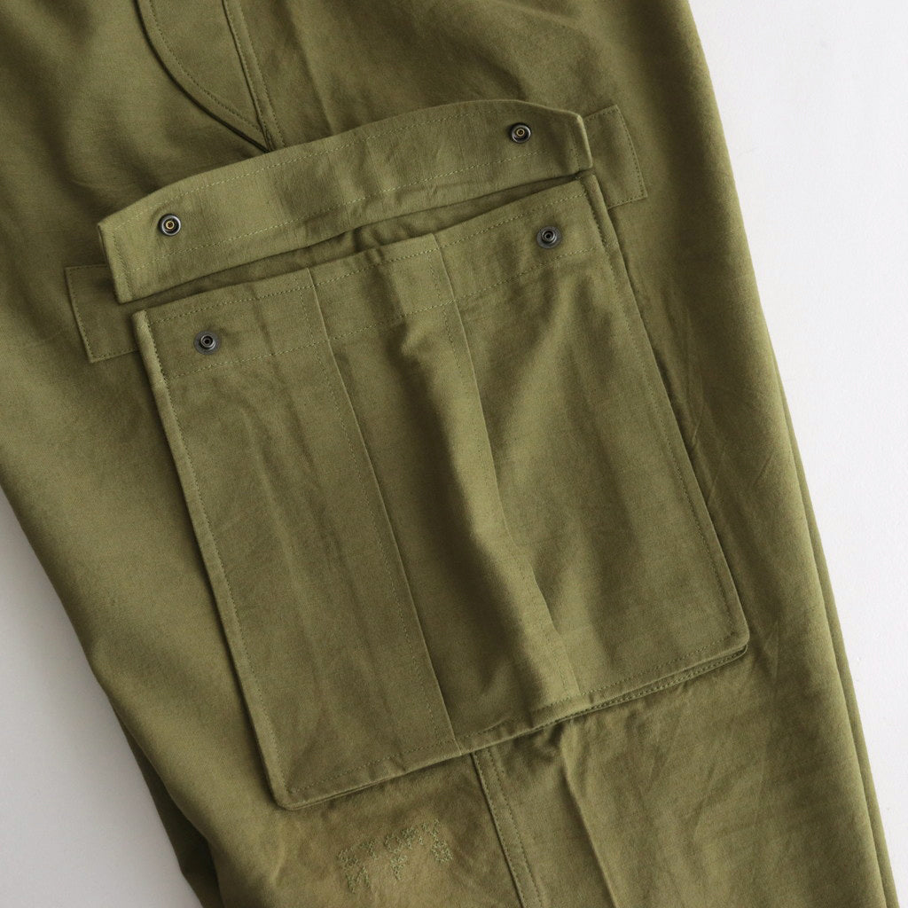 PEACE PANTS #OLIVE [SAW23TRPEASLUOLI]