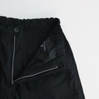 Nylon typewriter pants #BLACK [HM-P008-051]