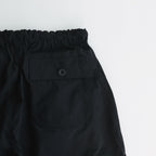Nylon typewriter pants #BLACK [HM-P008-051]