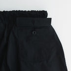 Nylon typewriter pants #BLACK [HM-P008-051]