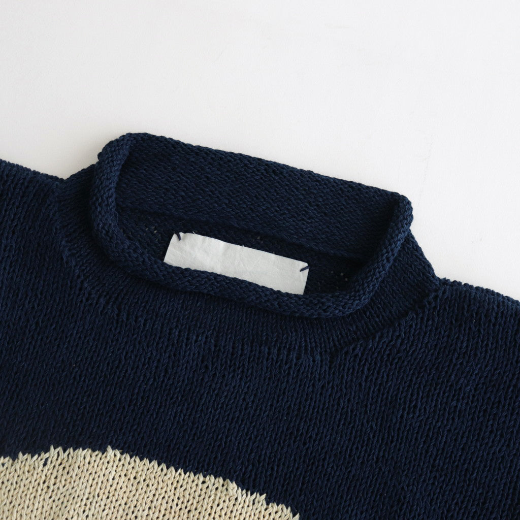 TWINSUN ROLLNECK #INDIGO MOON [SAW23JUMTWRMAKINH]