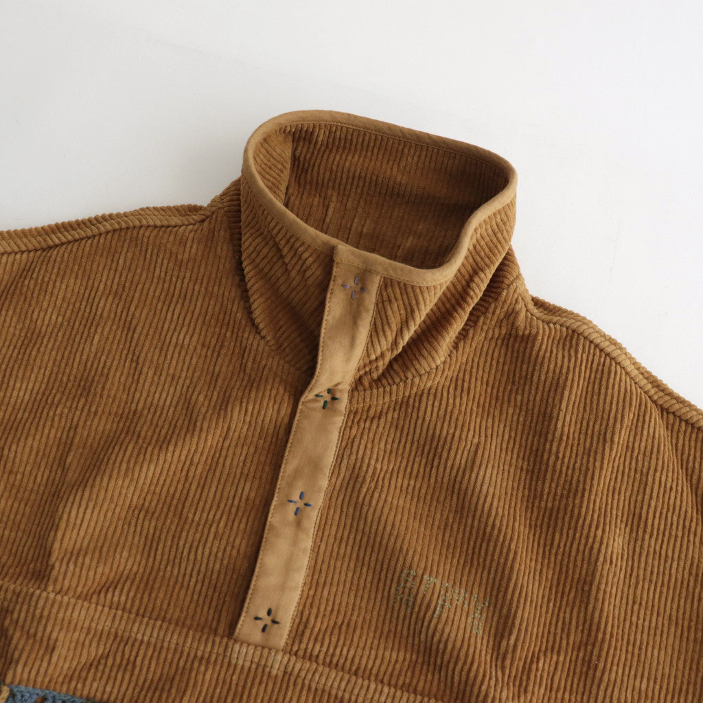 POLITE PULLOVER #OCHRE [SAW23TPPOLCORMYB]