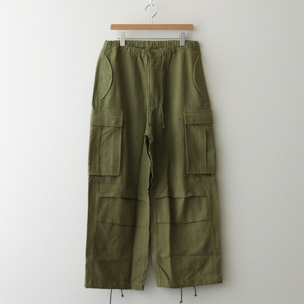 PEACE PANTS #OLIVE [SAW23TRPEASLUOLI]