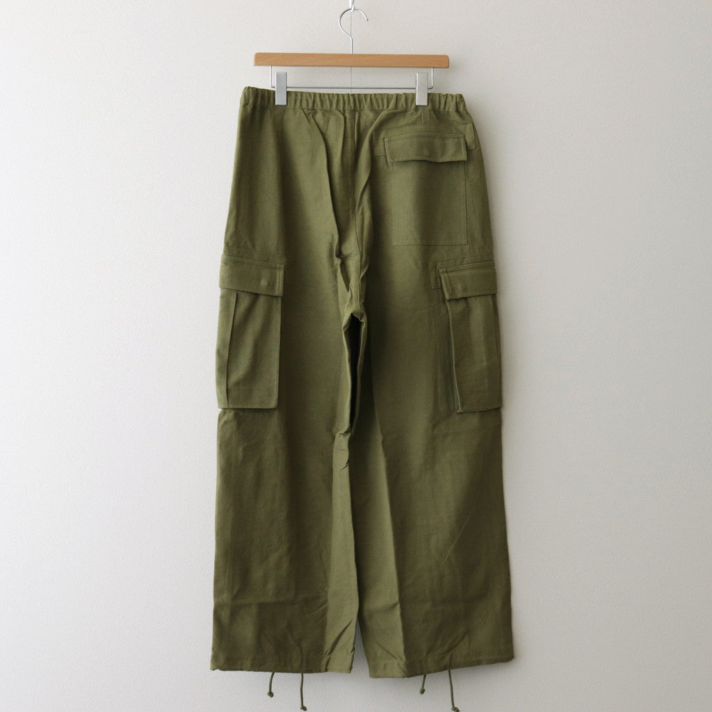 PEACE PANTS #OLIVE [SAW23TRPEASLUOLI]