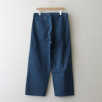 US NAVY PANTS WIDE #indigo 10w [23641]