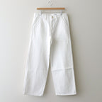 US NAVY PANTS WIDE #white [23641]
