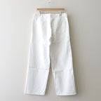 US NAVY PANTS WIDE #white [23641]