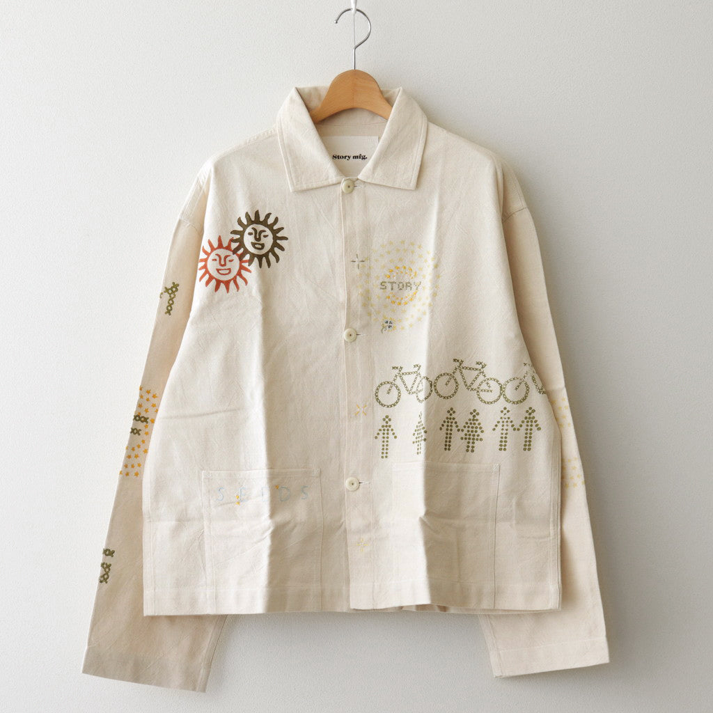 SOT JACKET #ECRU SOLAR TRIP [SAW23JASOTSLUEST]