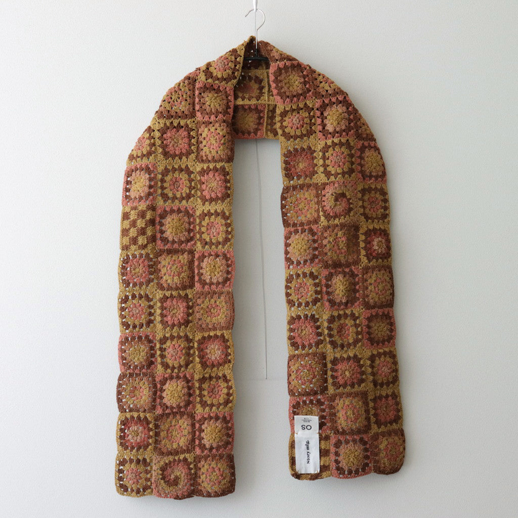 PIECE SCARF SLIM #TERRACOTTA [SAW23SCPIECRCHAL]