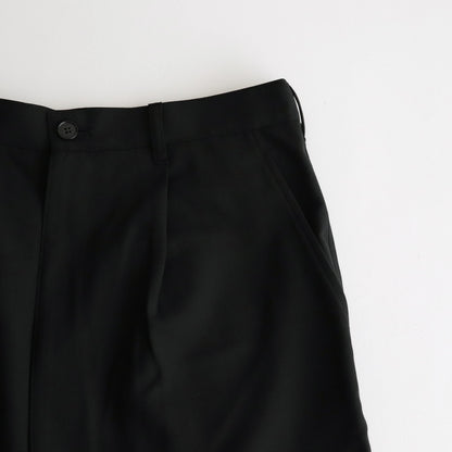 Wool Toro Straight Pants #BLACK [HM-P102-051]