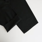 Wool Toro Straight Pants #BLACK [HM-P102-051]