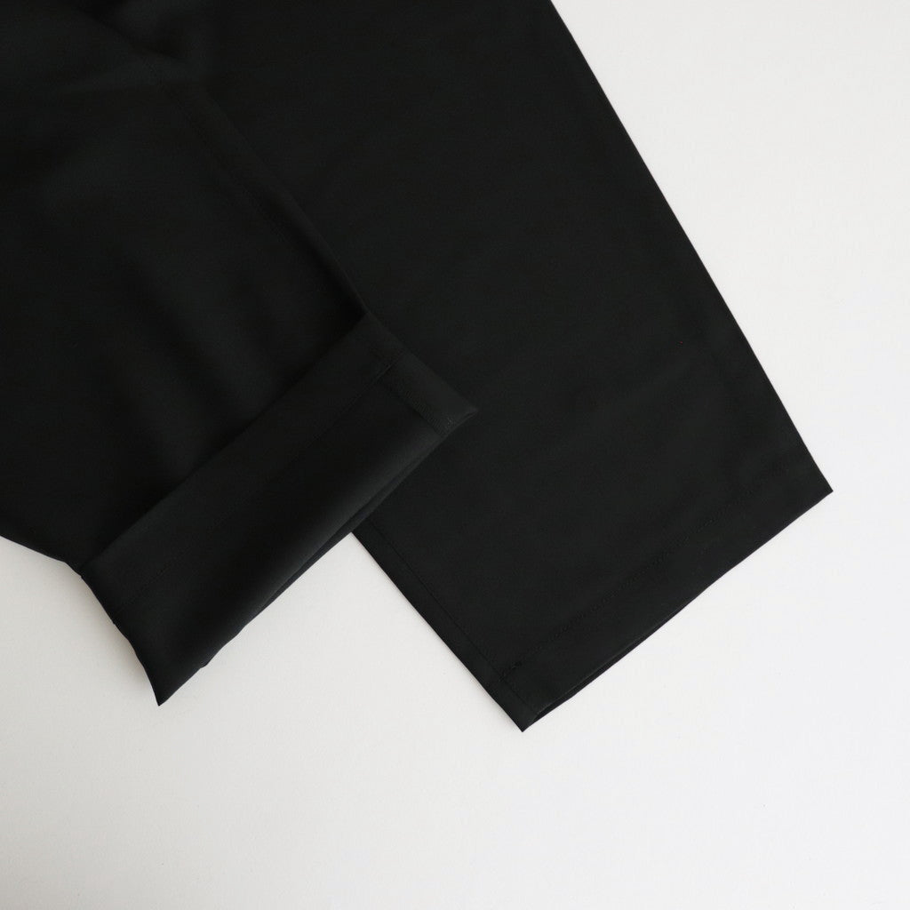 Wool Toro Straight Pants #BLACK [HM-P102-051]