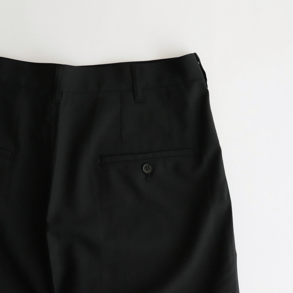 Wool Toro Straight Pants #BLACK [HM-P102-051]