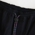 Cotton linen twill easy pants #NAVY [HM-P005-051]