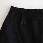 Cotton linen twill easy pants #NAVY [HM-P005-051]