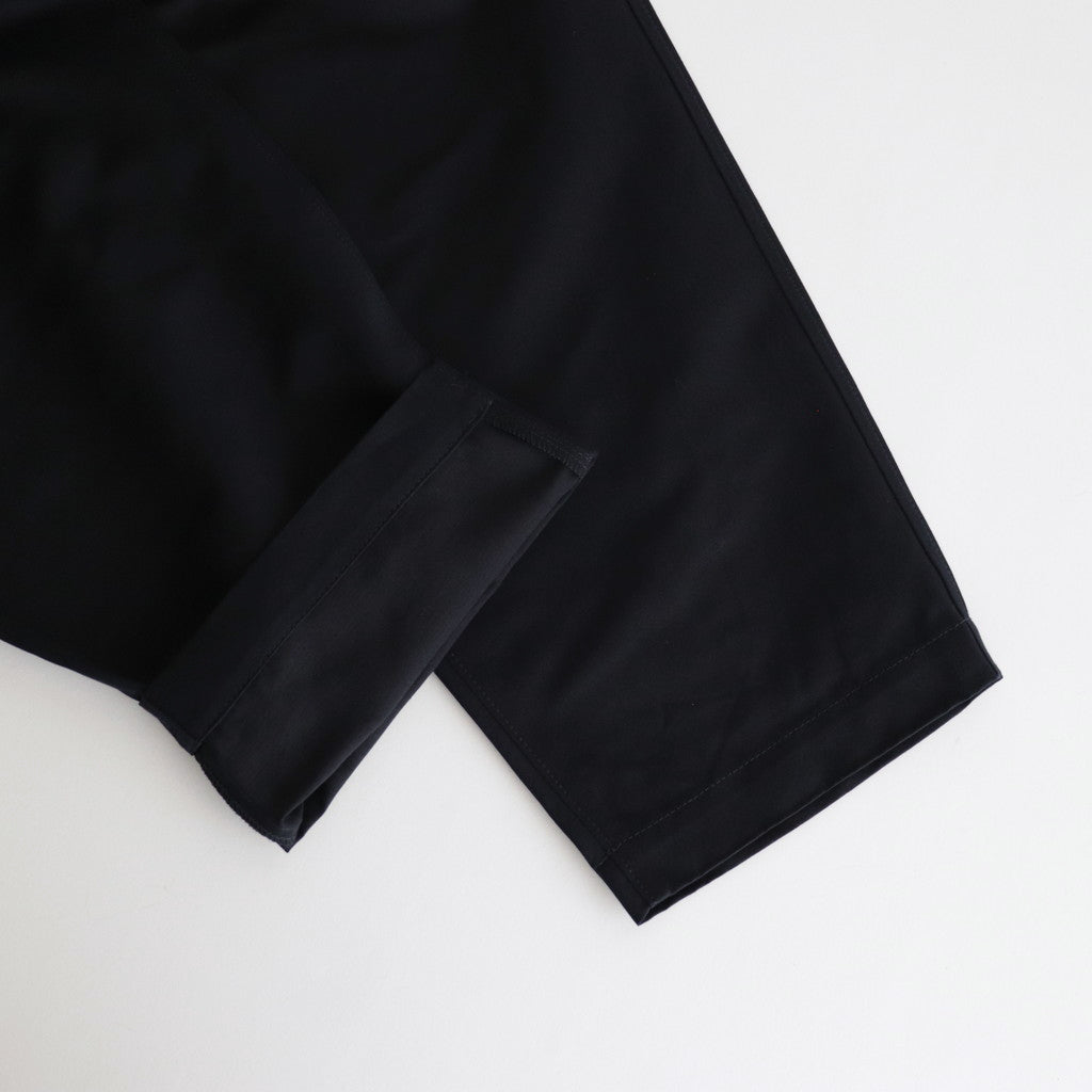 Cotton linen twill easy pants #NAVY [HM-P005-051]