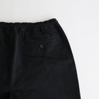 Cotton linen twill easy pants #NAVY [HM-P005-051]