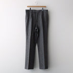 LAMA SHETLAND WOOL TWEED SLACKS #KHAKI TWEED [A24AP04LS]