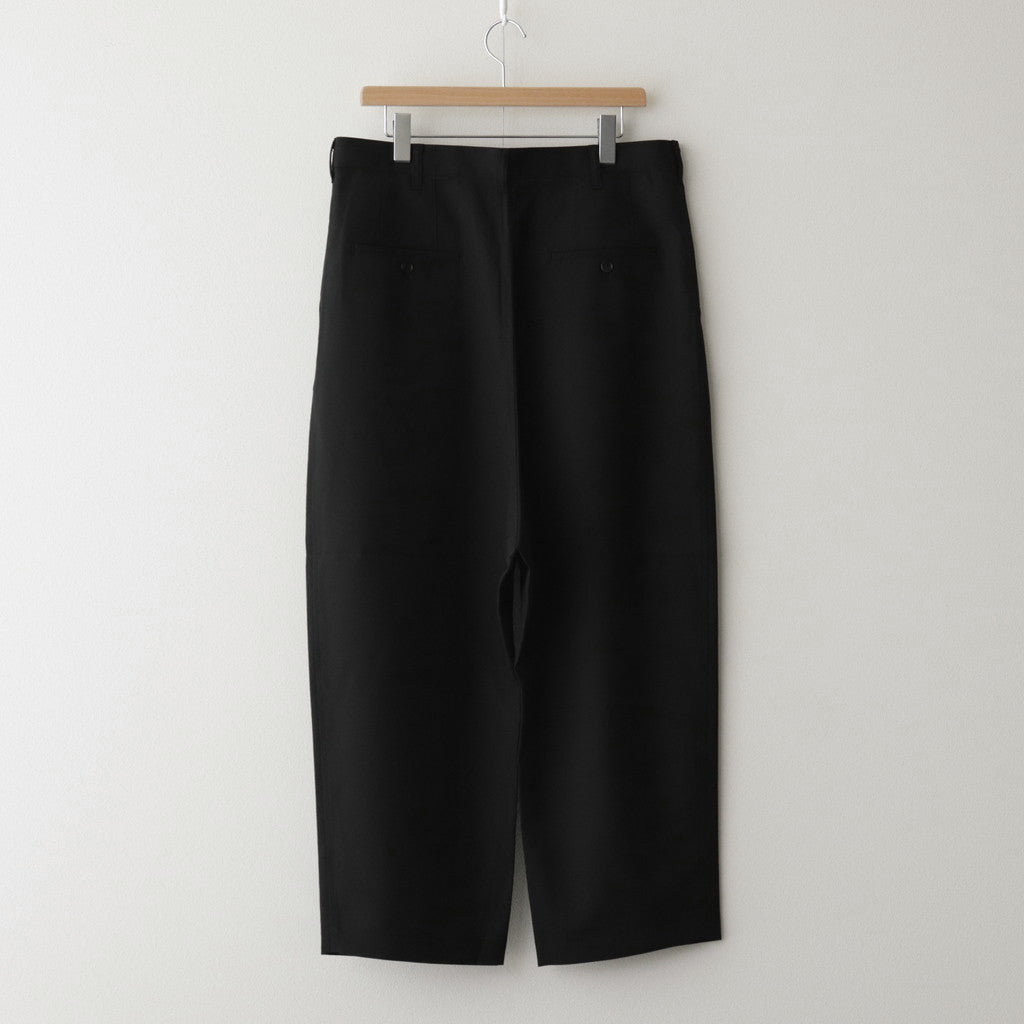Wool Toro Straight Pants #BLACK [HM-P102-051]