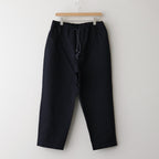 Cotton linen twill easy pants #BLACK [HM-P005-051]