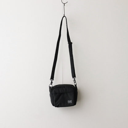 Nylon twill PORTER shoulder bag #BLACK [HM-K201-051]