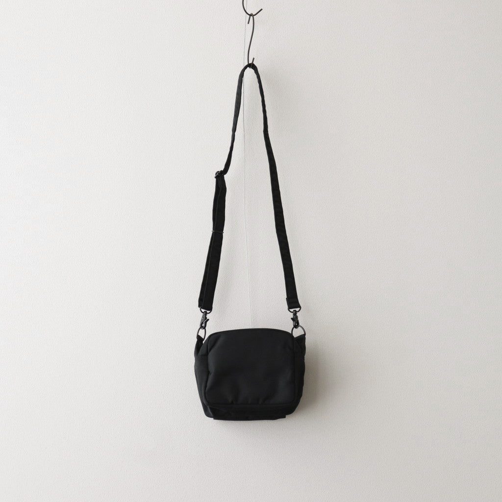 Nylon twill PORTER shoulder bag #BLACK [HM-K201-051]