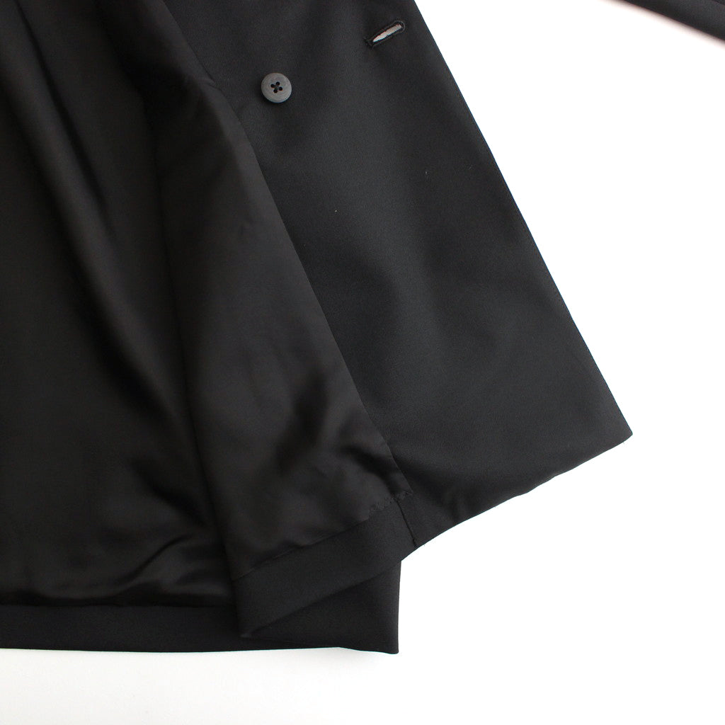 よそいき3ボタンダブルJK #BLACK [D124-J125]